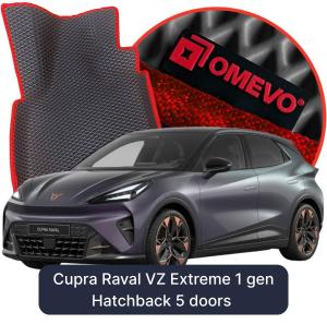 OMEVO 5D Pro EVA Dywaniki do Cupra Raval VZ Extreme 1 gen Hatchback 5 drzwi (2026-2027)