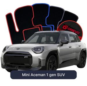 Dywaniki Welurowe OMEVO do Mini Aceman 1 gen SUV (2024-2027)