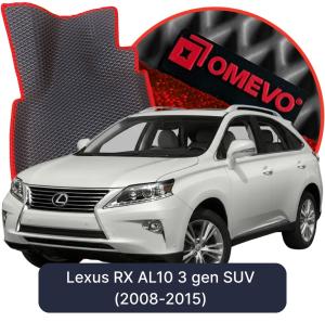 OMEVO 5D Pro EVA Dywaniki do Lexus RX AL10 3 gen SUV (2008-2015)