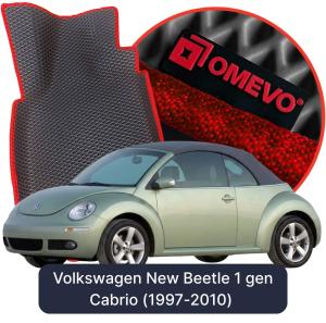 OMEVO 5D Pro EVA Dywaniki do Volkswagen New Beetle 1 gen Cabrio (1997-2010)