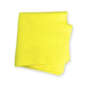 Uniwersalna mikrofibra do wnętrza bezszwowa 40x40 cm 300 gsm żółta